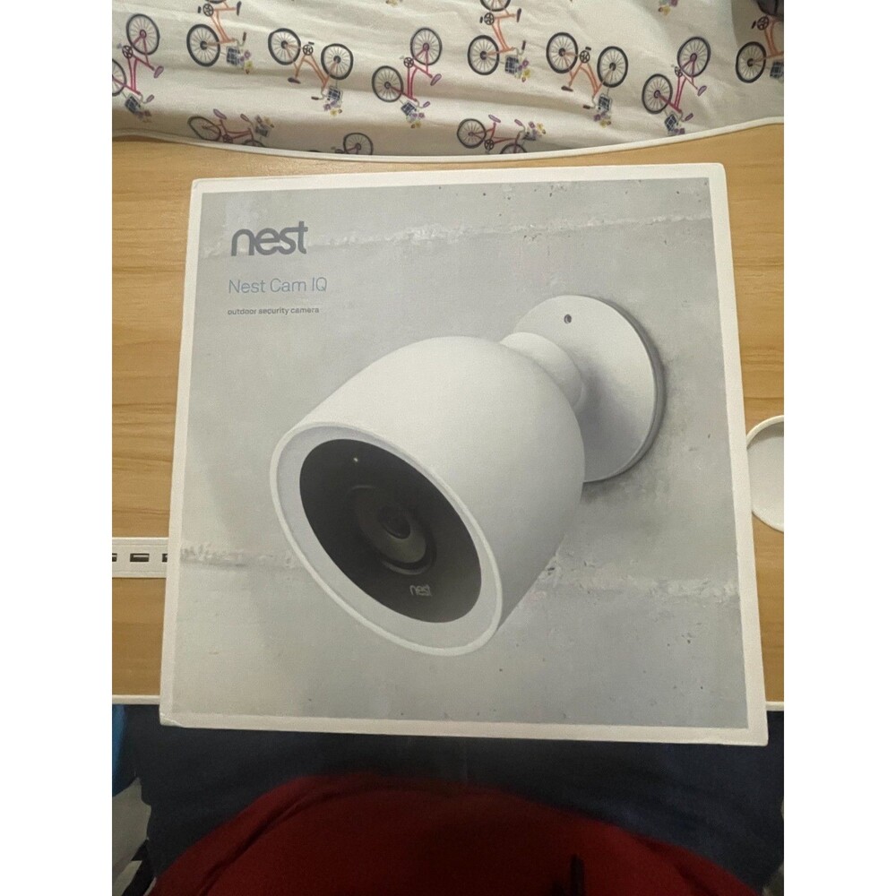 OPEN BOX Google Nest Cam IQ Outdoor Security Surveillance Camera NC4100US